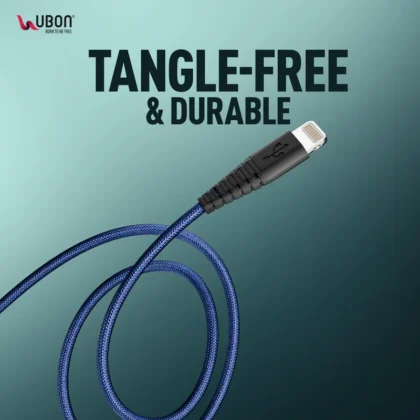 UBON WR-470 Deluxe Cable: The Best Quality Data Cable with iPh charging