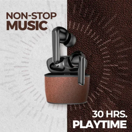 97% sold  TWS BT-135 Leather Series: Best Quality Wireless Earbuds